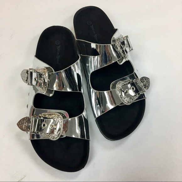 Silver western buckle slide - Picture 2 of 8